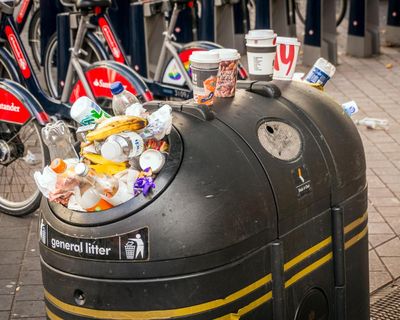 I was fined £500 after putting a coffee cup in a rubbish bag next to a full bin