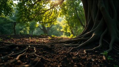 An English oak forest has spent years breathing tomorrow's air. Scientists are only now discovering what happened underground