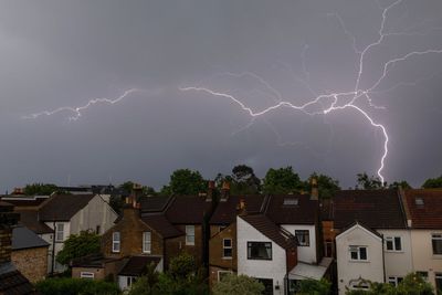 Thunderstorms mapped: Where Met Office weather warning is in effect today