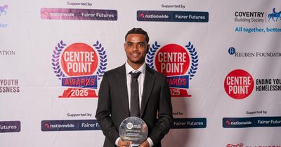 Teenager’s success story as he becomes Centrepoint's student of the year