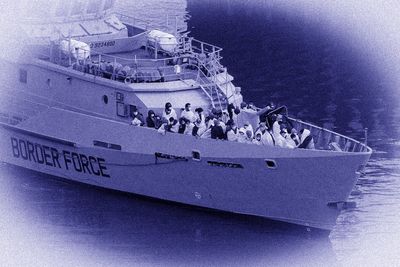 Can the Royal Navy legally stop the boats?
