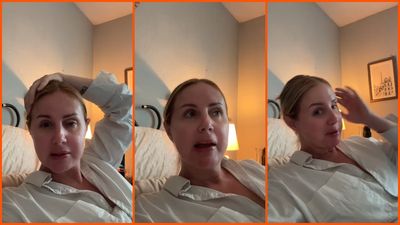Woman undergoes major brain surgery. Then her husband throws a 50-person party while she struggles to care for their newborn: ‘like a circus freak’