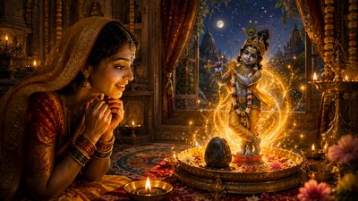 How a Shaligram Became Lord Krishna Overnight