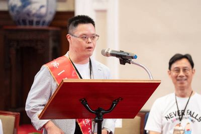 見總統賴清德 金唐獎得主：我們不需要同情，只需要機會！