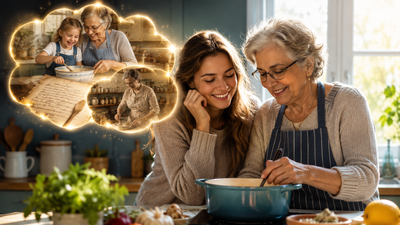 Psychology says people who always cook with their grandmother's recipes are not just looking for good food, it is more about comfort and memories