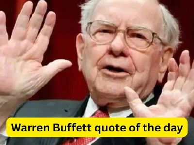 Warren Buffett quote of the day: “You only have to do a very few things right in your life so long as you don't...” Legendary American investor offers a powerful lesson on success, patience, wisdom and making better decisions
