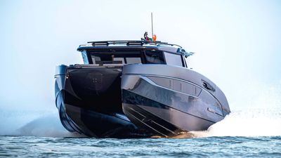Brabus Built A 56-Foot Luxury Catamaran With 1,450 Horsepower And Hydrofoils
