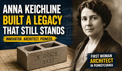 In 1927, a woman's little-known brick invention quietly became a foundation of modern construction