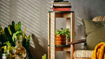 IKEA’s Genius New KOMPISHÄNG Stacking Stools Save So Much Space by Transforming Into Display Shelves When 'Stored Away'
