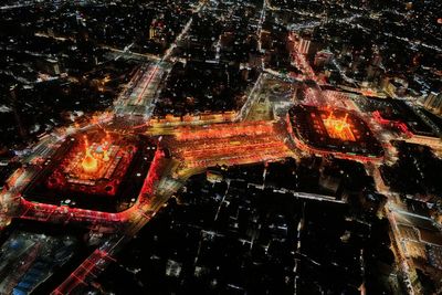 Pilgrims converge on Iraq's city of Karbala for the annual Arbaeen religious gathering, in photos