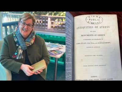 Australian library gets 1858 book 'Antiquities of Athens' back 150 years late with a staggering $19,500 fine but there’s one big problem: nobody knows who borrowed it