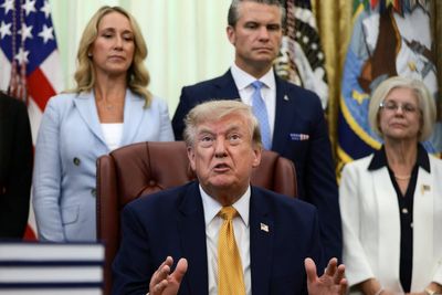 Trump takes aim at windmills again calling any country with them ‘a loser’