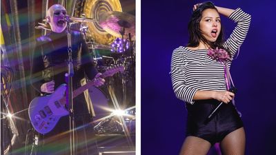 Olivia Rodrigo ticks another name off her alt-rock wishlist as she joins Smashing Pumpkins on stage at Lollapalooza to sing Thirty Three