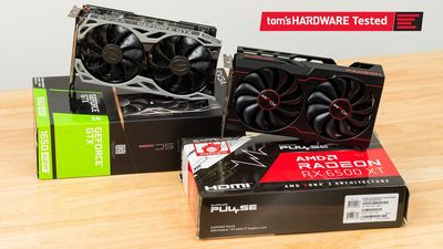 Gaming on the 4GB Radeon RX 6500 XT and GTX 1650 Super in 2026 — upscaling makes low-end GPUs viable for esports and internet cafes
