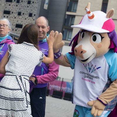 Princess Charlotte’s Guess Dress Was a Hit With Fans, But a Mascot Poked Fun at One Scottish Fashion Essential She Forgot