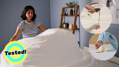 $21 vs $119 mattress protector showdown: Which one performs best in our 6 spill tests?