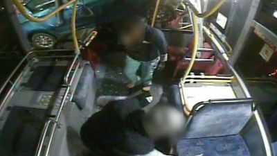Hero bus driver hailed after dramatic airborne crash