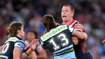 Roosters enforcer finally back from head knock
