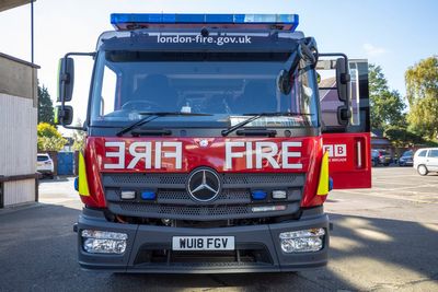 Sixty firefighters tackle blaze at flat above shop in Wood Green