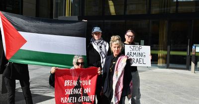 Protester who climbed onto defence contractor roof 'morally motivated': magistrate
