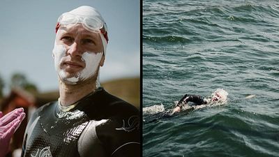 55 hours in the water: Polish swimmer crosses Baltic Sea from Sweden to home country