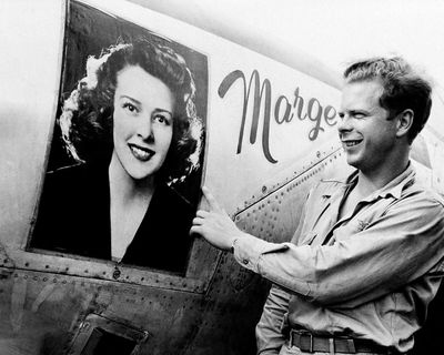 Wingtip from downed fighter plane flown by ‘ace of aces’ Richard Bong brought to US from South Pacific
