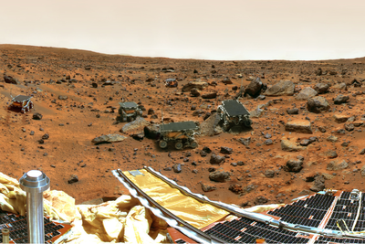 UFO Researcher Claims NASA Curiosity Photo Shows Unexploded Alien Missile on Mars Surface