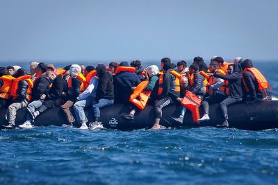Major rescue operation launched as boat 'carrying 160 migrants' catches fire in Channel