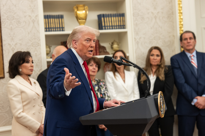 Trump Accuses Jeanine Pirro of 'Folding' After 'Disappointing Decision' to Drop Reflecting Pool Charges