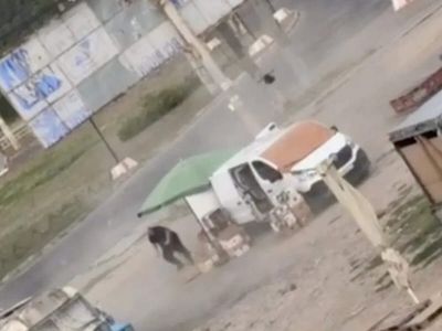 Ukraine accuses Russia of war crime after video shows drone attacking market vendor
