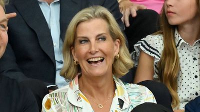 Duchess Sophie's denim midi skirt is an elevated alternative to jeans that will become a staple in your summer-to-autumn wardrobe