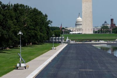 Trump’s Reflecting Pool saga takes another twist as DOJ drops more charges