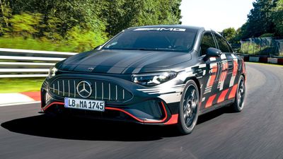 Mercedes-AMG's New Sedan Just Claimed A Nürburgring Record: 'Fastest Car In Its Class'