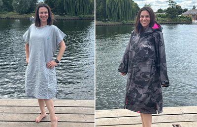 Can a £12.99 changing robe replace my DryRobe? I tested both after a River Thames swim