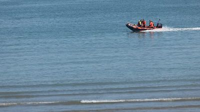 More than 170 migrants rescued after boat catches fire in English Channel