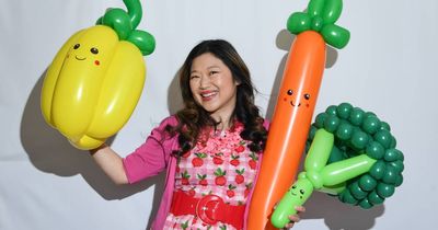 'The vegetable stops being the enemy at the dinner table': the balloon show helping kids to eat their veggies