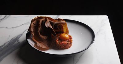With food this bright, this restaurant just needs a splash of colour