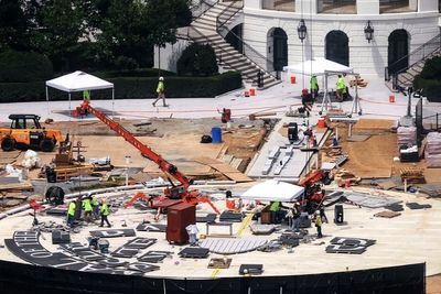 Trump Forces Builders To Rip up New White House Helipad After Frantic Around-The-Clock Shifts