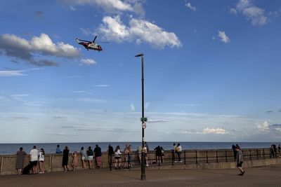 Police searching for teenage boy in sea off East Yorkshire coast