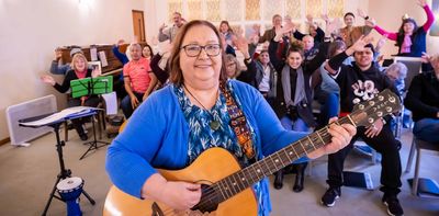 How singing in a choir hits the right note for people living with brain conditions