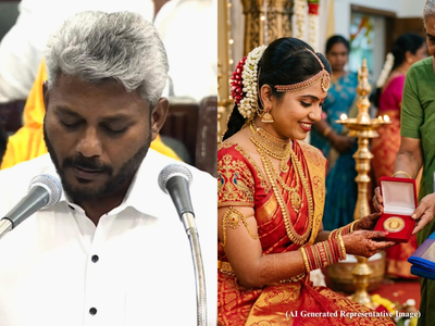 8 gram gold coin and silk saree to be given to bride, announces Finance Minister Marie Wilson in Vijay govt's first budget