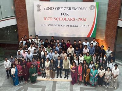 'You will be Ambassadors of Bangladesh in India': HC Dinesh Trivedi tells ICCR scholarship recipients
