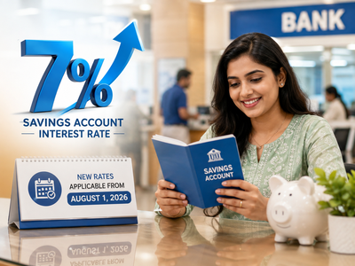 7% savings account interest rate: This bank hikes rates across balances; new rates applicable from August 1, 2026