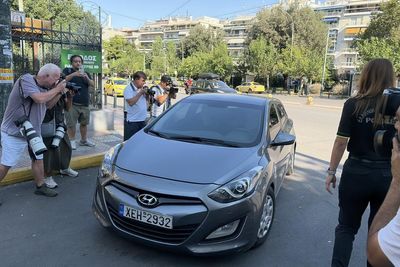 Man accused of killing Scottish charity worker faces court in Athens