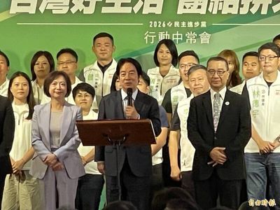 賴清德：在野黨亂、無端攻擊政府 人民不會不知道