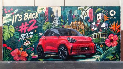 Smart's New City Car Revealed Using Street Murals