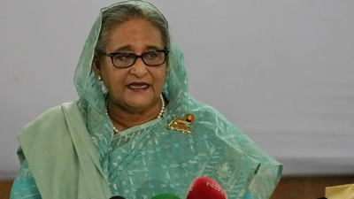 Ahead of Hasina's presser, Bangladesh warns TV channels against broadcasting her statements