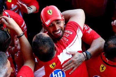 Lewis Hamilton’s F1 resurgence at Ferrari ‘not ideal’ for young British driver