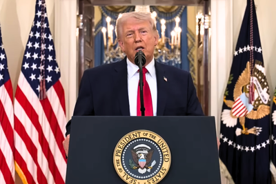 Donald Trump Claims 'They Impeached Me for Nothing Twice' as He Warns of Third House Impeachment