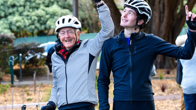 82-year-old Australian cyclist died a day after completing his final charity ride across the country, raising more than A$100,000 for Motor Neurone Disease